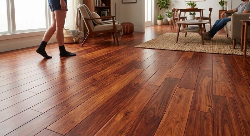 Cherry Floor Installation in Bradenton, FL