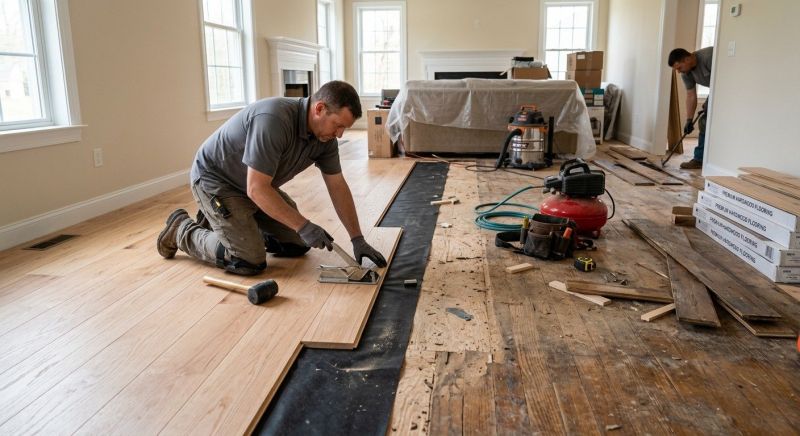 Hardwood Floor Installation in Ellenton, FL