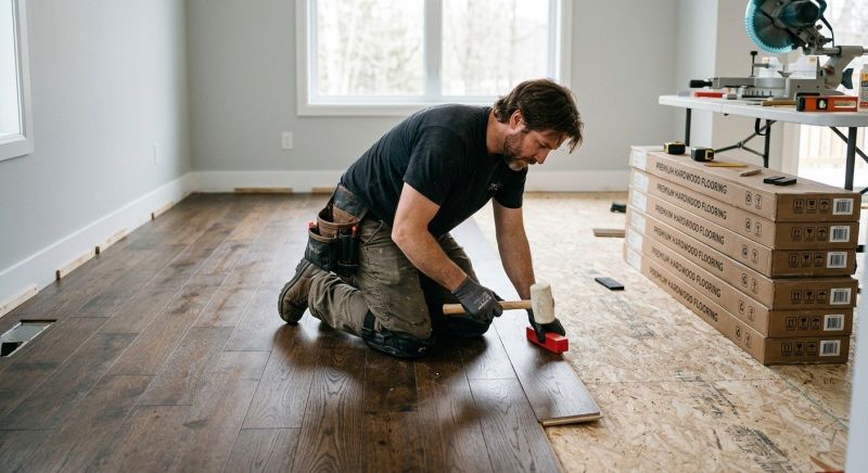 Hardwood Floor Installation in Sarasota County, FL