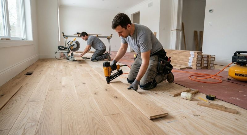 Hardwood Floor Installation in Manatee County, FL