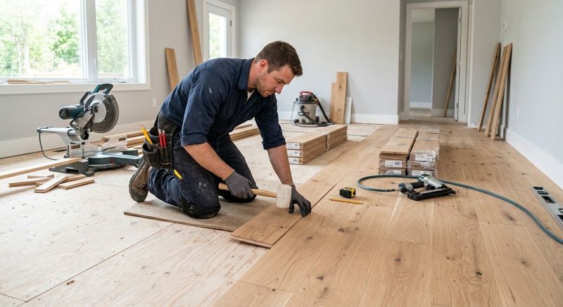 Hardwood Floor Installation in Parrish, FL