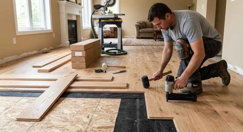 Hardwood Floor Installation in Sarasota, FL