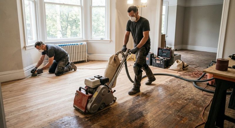 Hardwood Floor Renovation in Sarasota County, FL