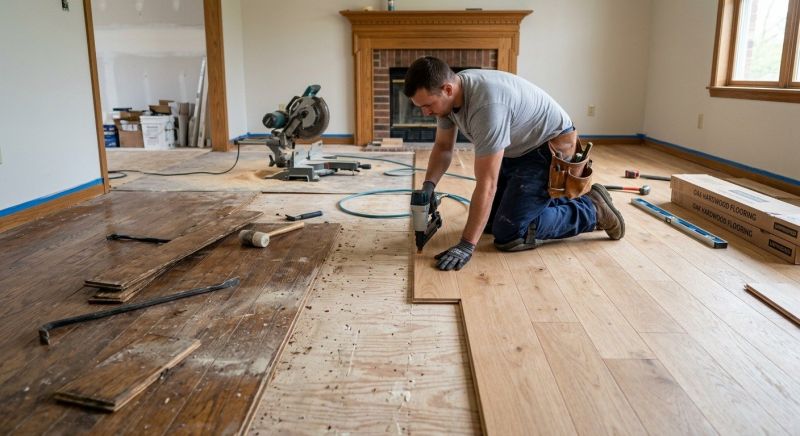 Hardwood Floor Renovation in Sarasota County, FL