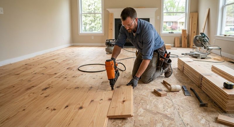 Maple Flooring Installation in Nokomis, FL