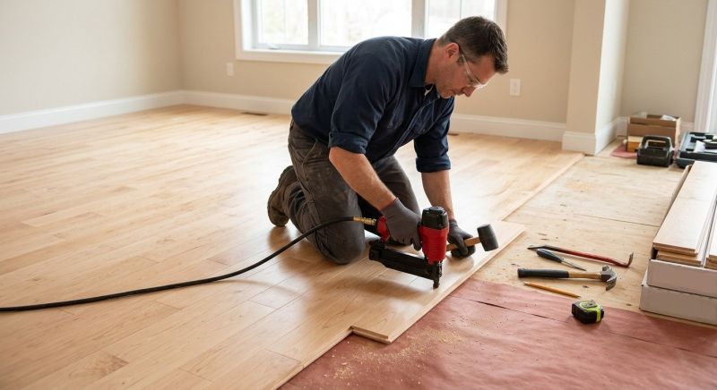 Maple Flooring Installation in Parrish, FL