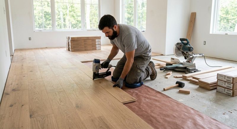 Oak Floor Installation in Anna Maria, FL