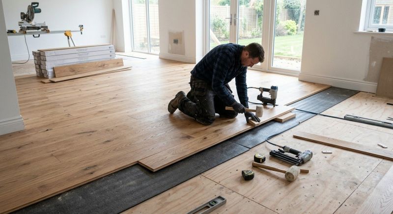 Oak Floor Installation in Ellenton, FL