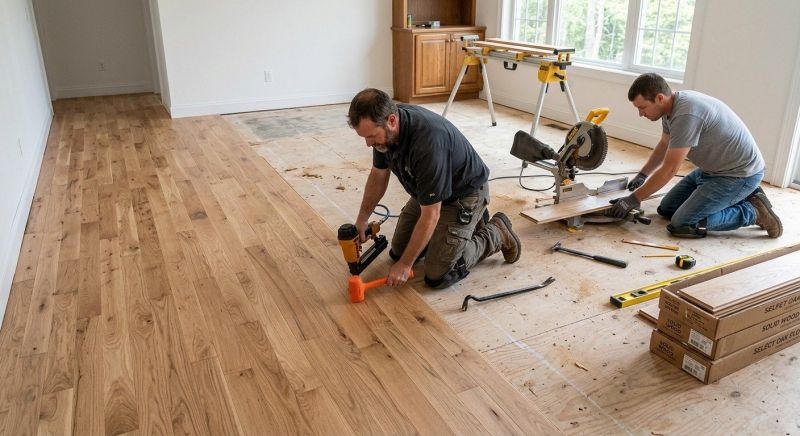 Oak Floor Installation in Sarasota County, FL