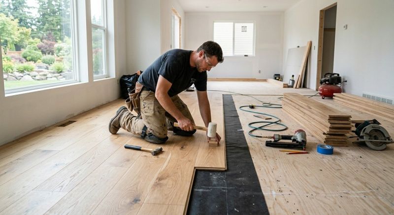 Oak Floor Installation in North Port, FL
