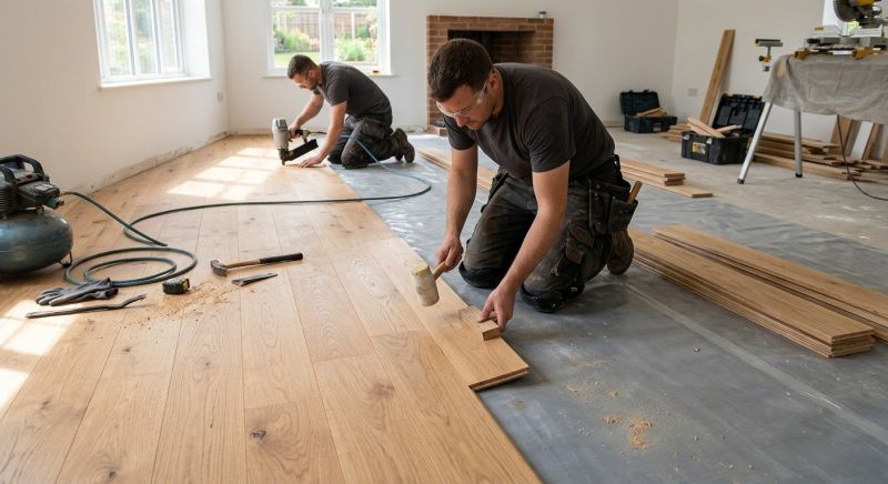 Oak Floor Installation in Palmetto, FL