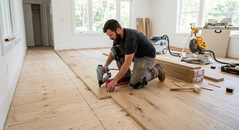 Oak Floor Installation in Venice, FL