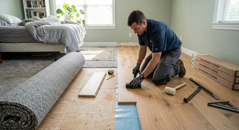 Oak Floor Replacement in Sarasota County, FL