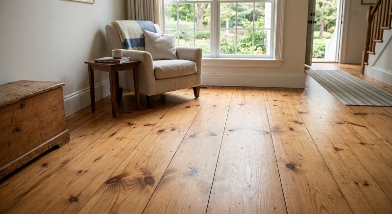 Pine Floor Installation in Sarasota County, FL