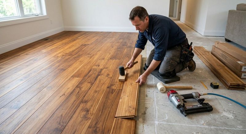 Teak Flooring Installation in Sarasota County, FL