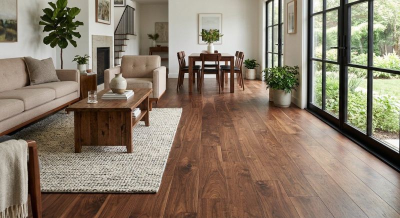 Walnut Flooring Installation in Sarasota County, FL