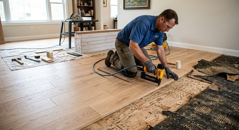 Wood Floor Replacement in Sarasota County, FL