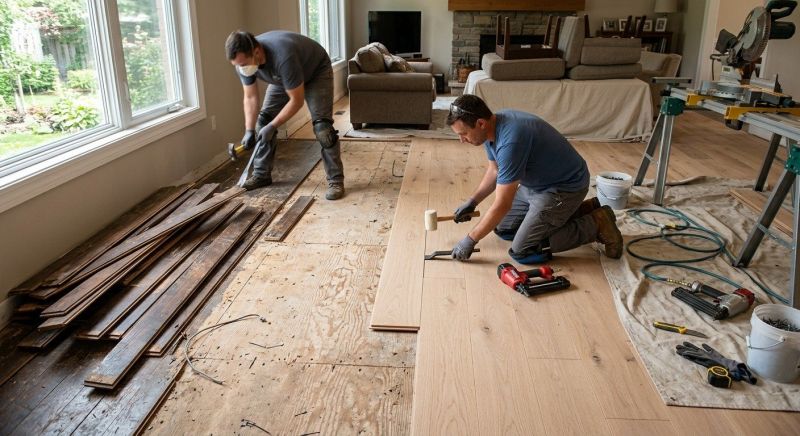 Wood Floor Replacement in Sarasota, FL