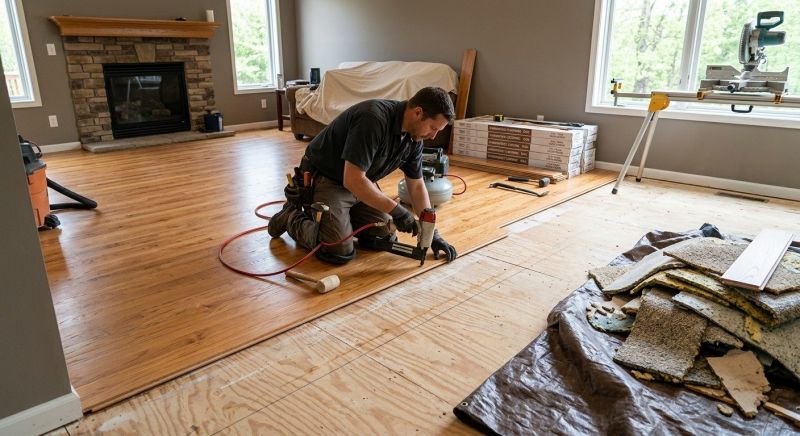 Wood Floor Replacement in Venice, FL